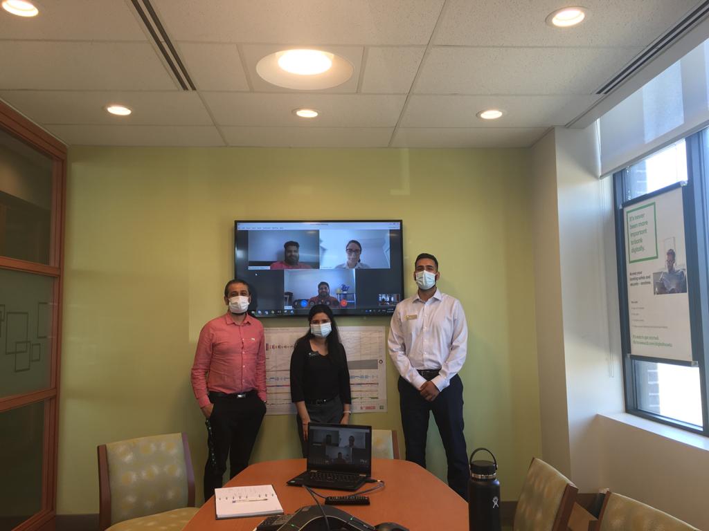 AmrinderBedwal's tweet photo. One TD meeting today! Amazing team collaboration to deliver wholistic solutions! #OneTD #standingtogether https://t.co/63tnXnYgsu