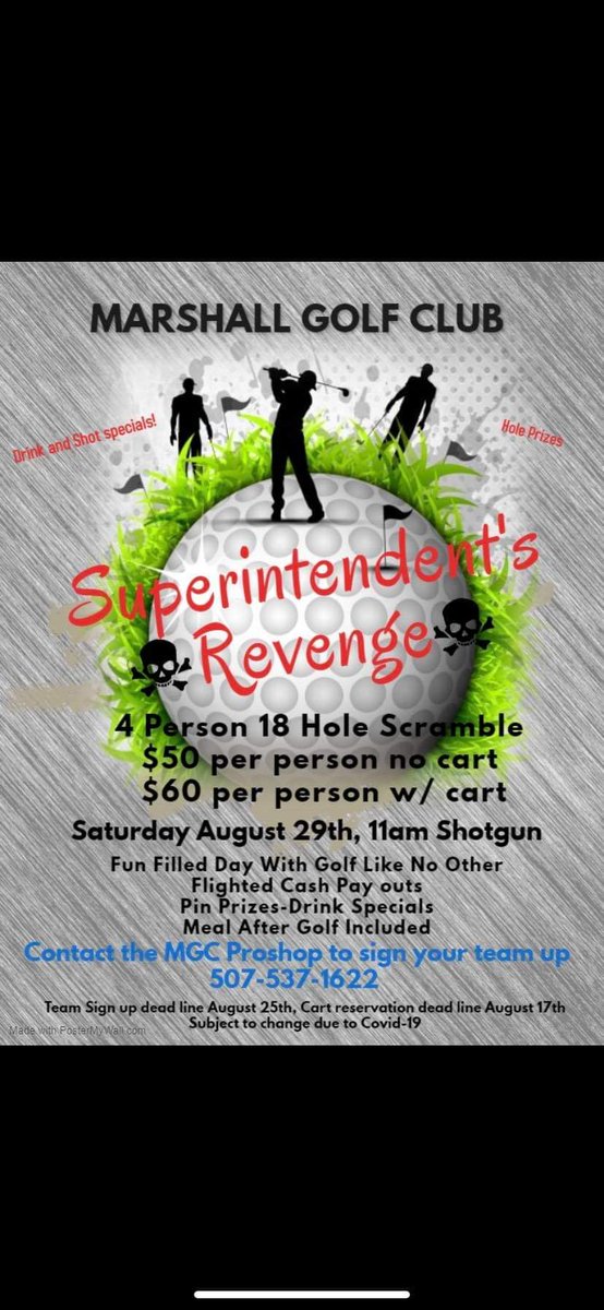 Don't have plans for Saturday? Come join us for a tournament like no other.
Shot station ✅
Obstacles throughout the course ✅
Memories that will be talked about for a long time: pending but promised