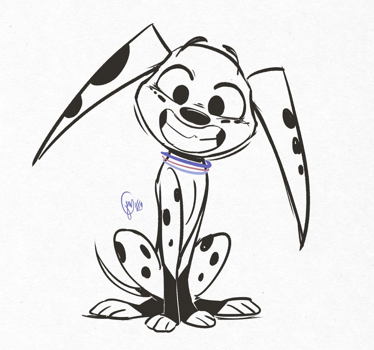 edtropolis's tweet photo. I tried my shot at Dolly from 101 Dalmatian Street...I blame @FtK_Artist for this haha...

That smile...shes up to something... https://t.co/6VA427G0OW
