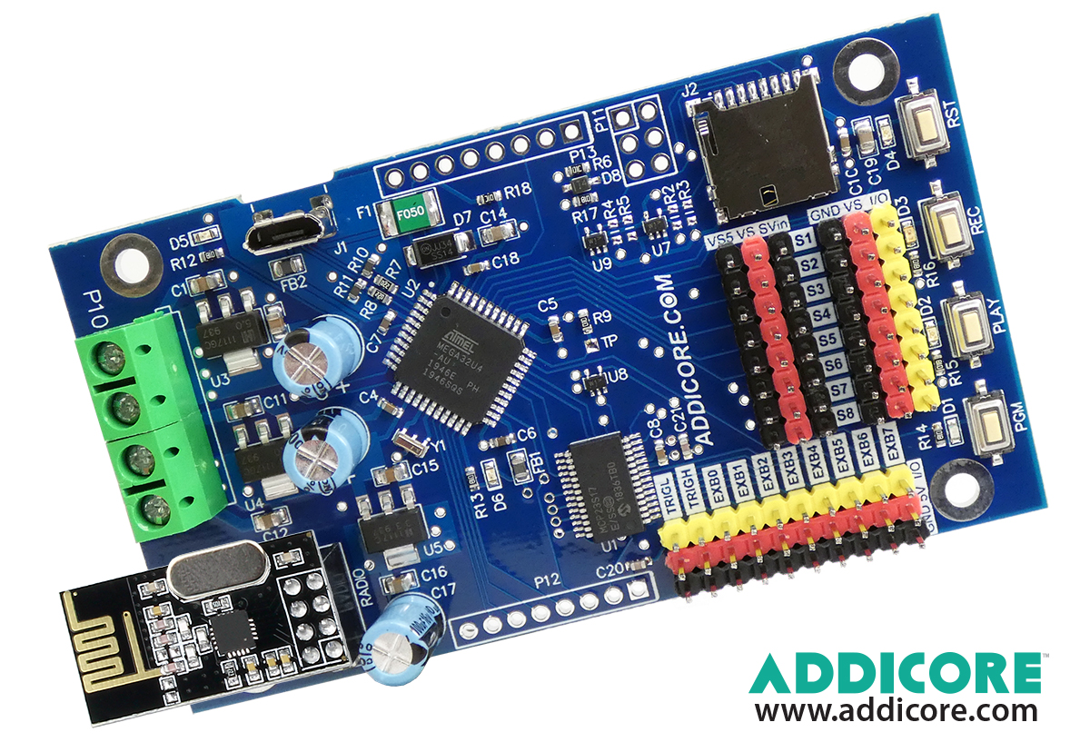 Addicore's tweet image. Want to upgrade the firmware in the Boffintronics RC Receiver Recorder? Here is an instructional video that covers the basics youtu.be/L2kGgEv1Qmc
Don&apos;t have one? Get it here addicore.com/Boffintronics-…
#animatronics #diyanimatronics #robot #robotics #makers #DIY #electronics