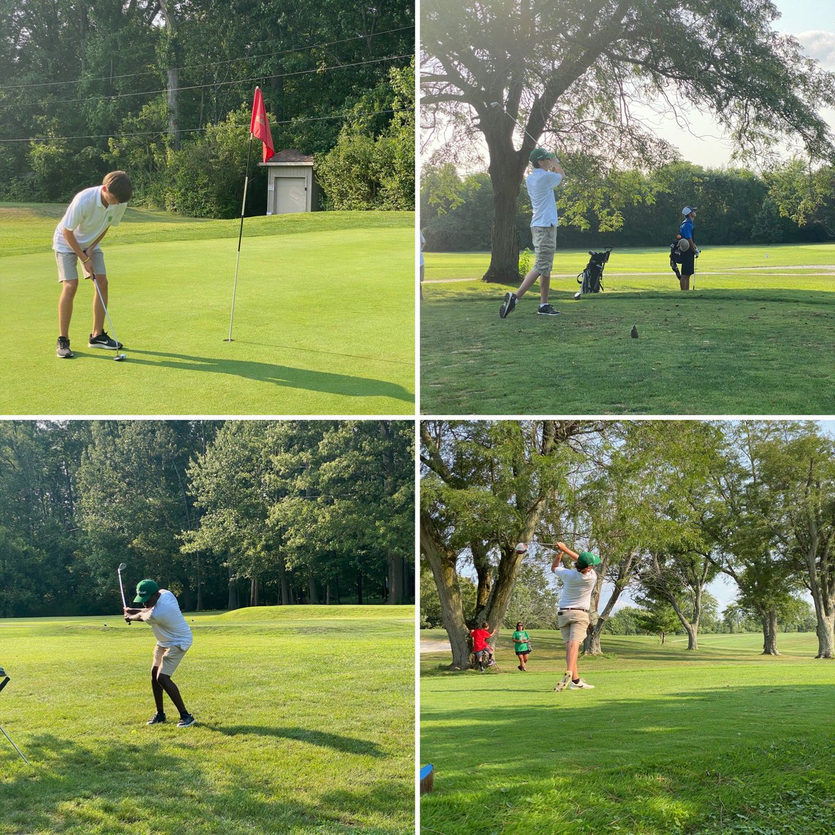 BoltsBoysGolf's tweet photo. The JV bolts won a nail biter over Miamisburg, resorting to a 5th score 52 posted by JJ Morgan to crown them winners after a tie of 197. Scoring was Michael Salone (47), Micky Morgan (48), Ben Dawson (49), and Mason Weaver (51).

#WayToGoBolts https://t.co/HvfFxxevZX