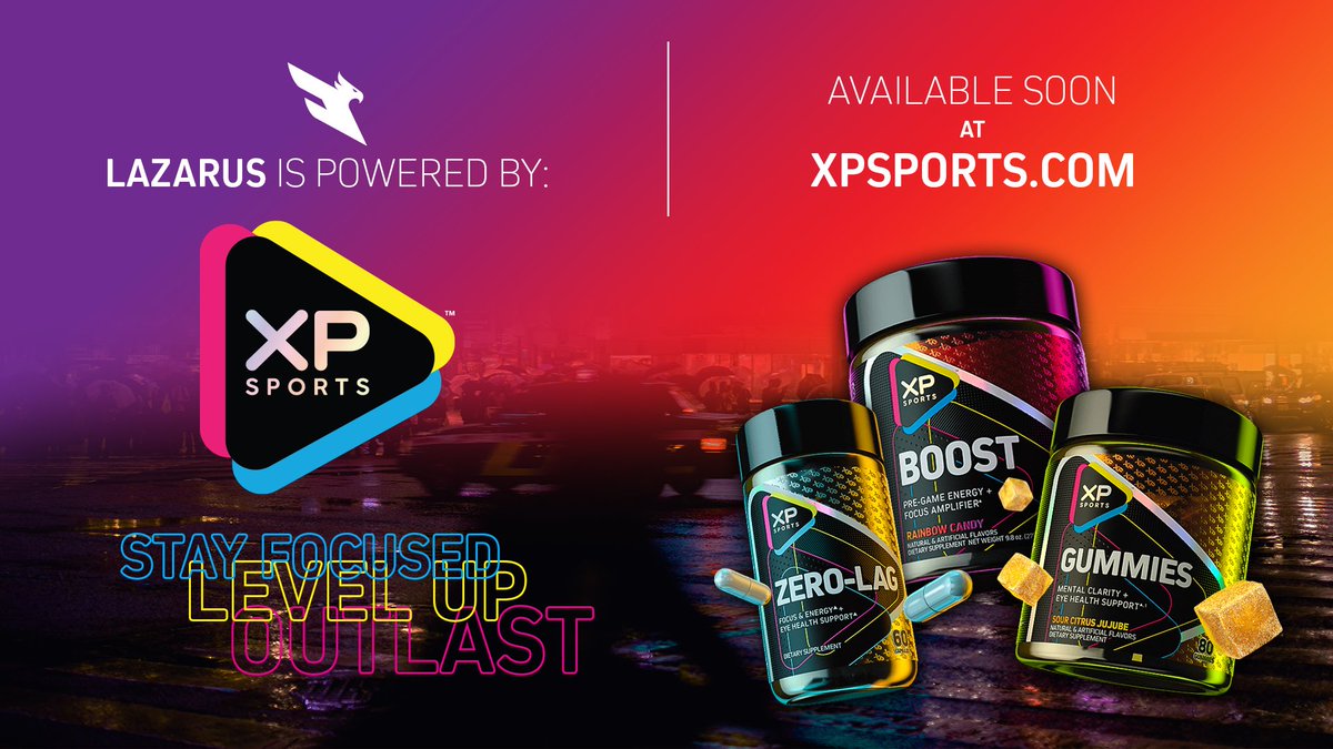 Lazarus on Twitter: "It's almost time to level up - Our new partners at  @XpSports will have products available online soon! Find out about these  exciting new products and more at https://t.co/2j8FDAChpO! #