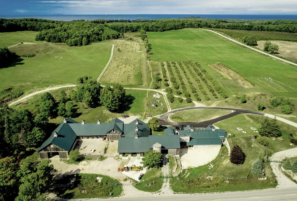 9) So how exactly does a man who manages $4+ billion remain so patient?Well, he doesn't spend his days staring at a screen. Spitznagel and his wife run Idyll Farms in Northport, Michigan, where they make world-class, award-winning cheese.