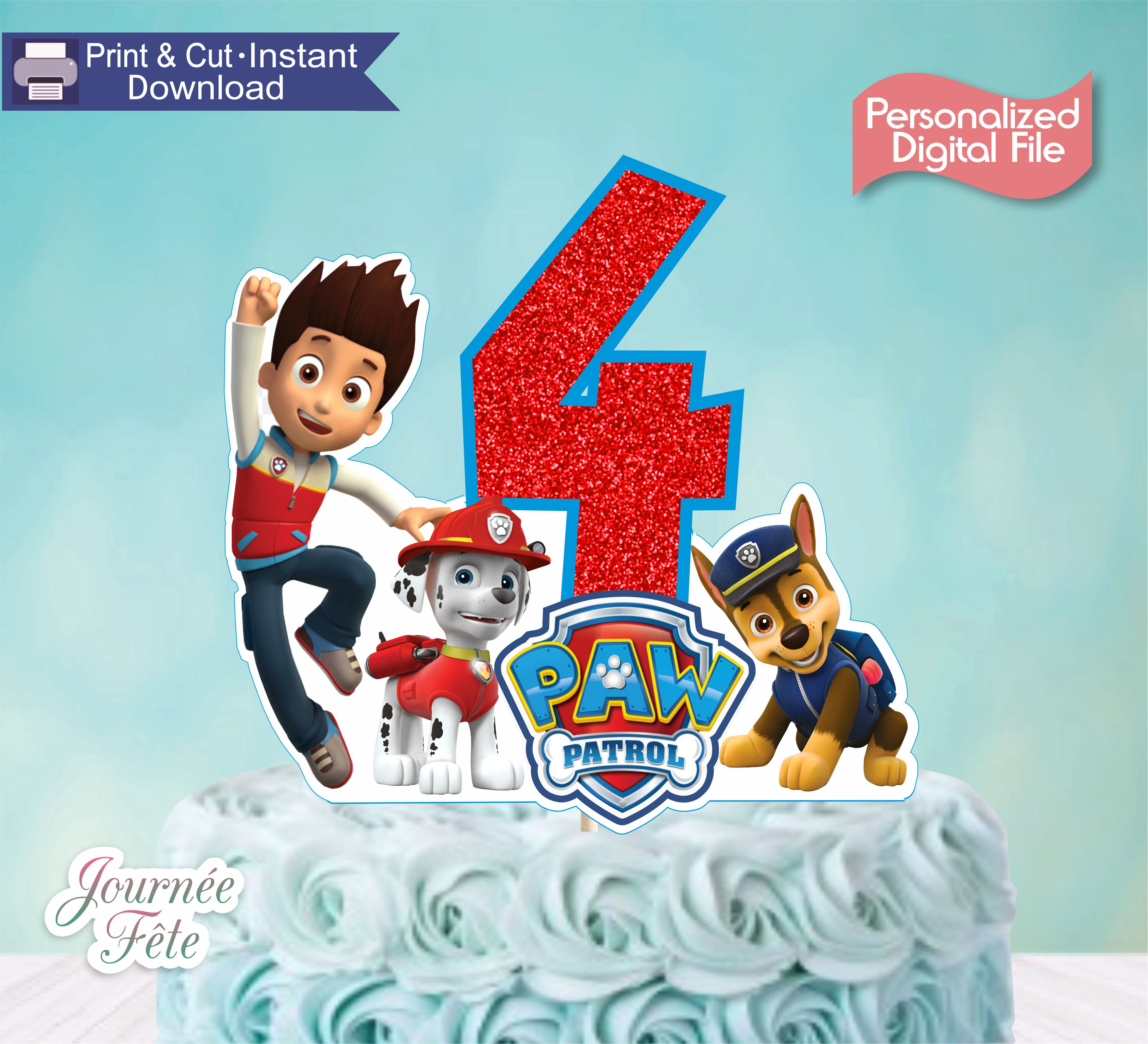 Jessica Truelove Twitter: "Paw Patrol DIY PRINTABLE cake topper! #pawpatroltopper, #pawpatrolcaketopper, #Printabletopper #DIYtopper Link to order: https://t.co/xb2OeFLyRZ https://t.co/AnDgZPz82T" Twitter