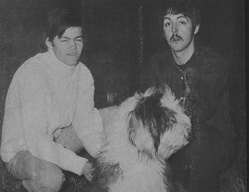"I remember John being amazed to see me being so loving to an animal. He said, 'I’ve never seen you like that before.’ I’ve since thought, you know, he wouldn’t have. It’s only when you’re cuddling around with a dog that you’re in that mode, and she was a very cuddly dog."