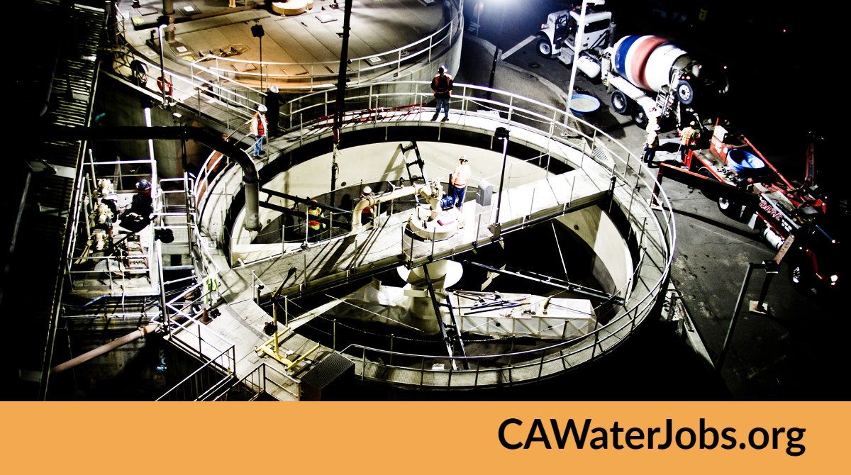 CAWaterJobs's tweet image. ELECTRICAL TECHNICIAN
Central Contra Costa Sanitary District
Martinez, CA, USA Full Time
Monthly Salary: $8,615 - $10,417
Plus excellent benefits

#WasteWaterWednesday #WorkForWater #MechanicalTechnology

jobs.cwea.org/jobs/38555234-…

(Photo credit goes to Brad Leidecker)