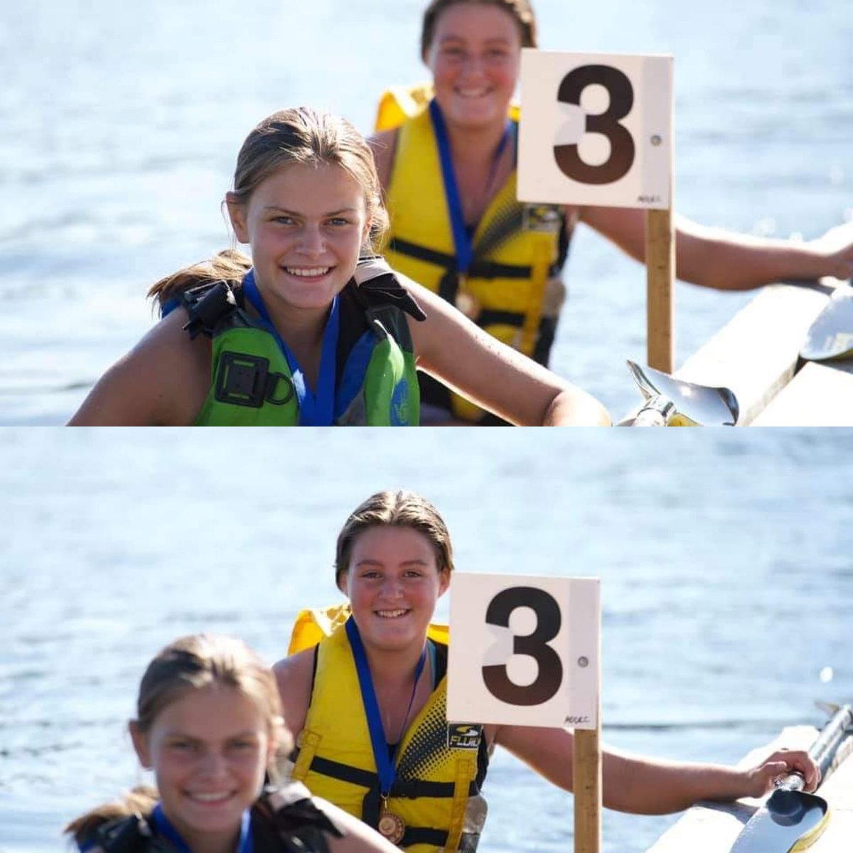 SUMMER ATHLETE SPOTLIGHT - SPECIAL DOUBLE FEATURE - ELLA WILLIAMS &amp; SOPHIA KERR 
This dynamic duo raced to the podium at Champs this past weekend, winning a bronze medal in K2! We love your great work ethic and competitive spirit. Keep killing it, ladies!
Photo Credit - <a href="/ADCKC/">Atlantic CanoeKayak</a>