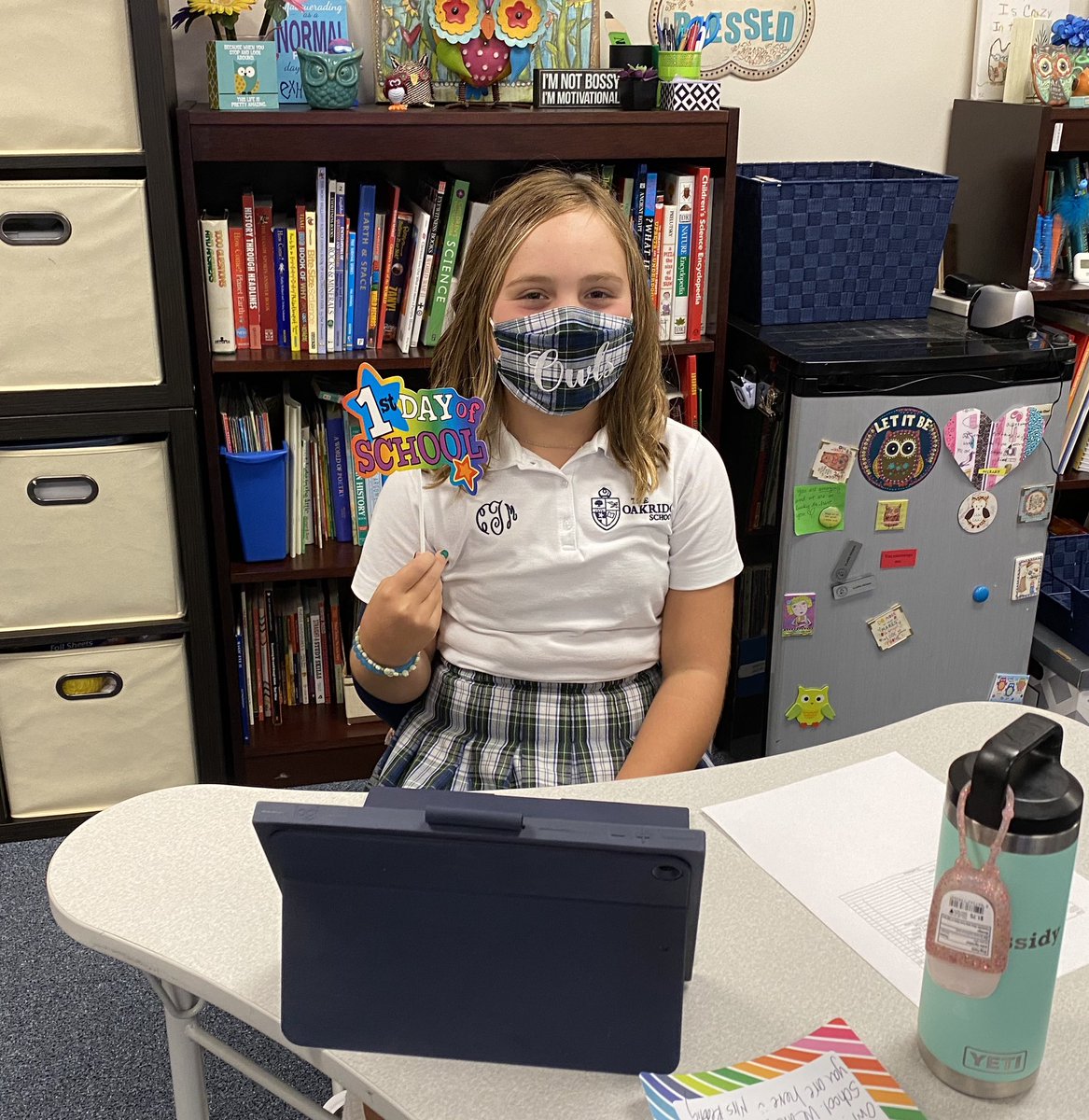 What a great first day of school for our 5th grade <a href="/oakridgeowls/">The Oakridge School</a>! Can’t wait to see everyone tomorrow <a href="/OakridgeMS1/">Oakridge MS</a>