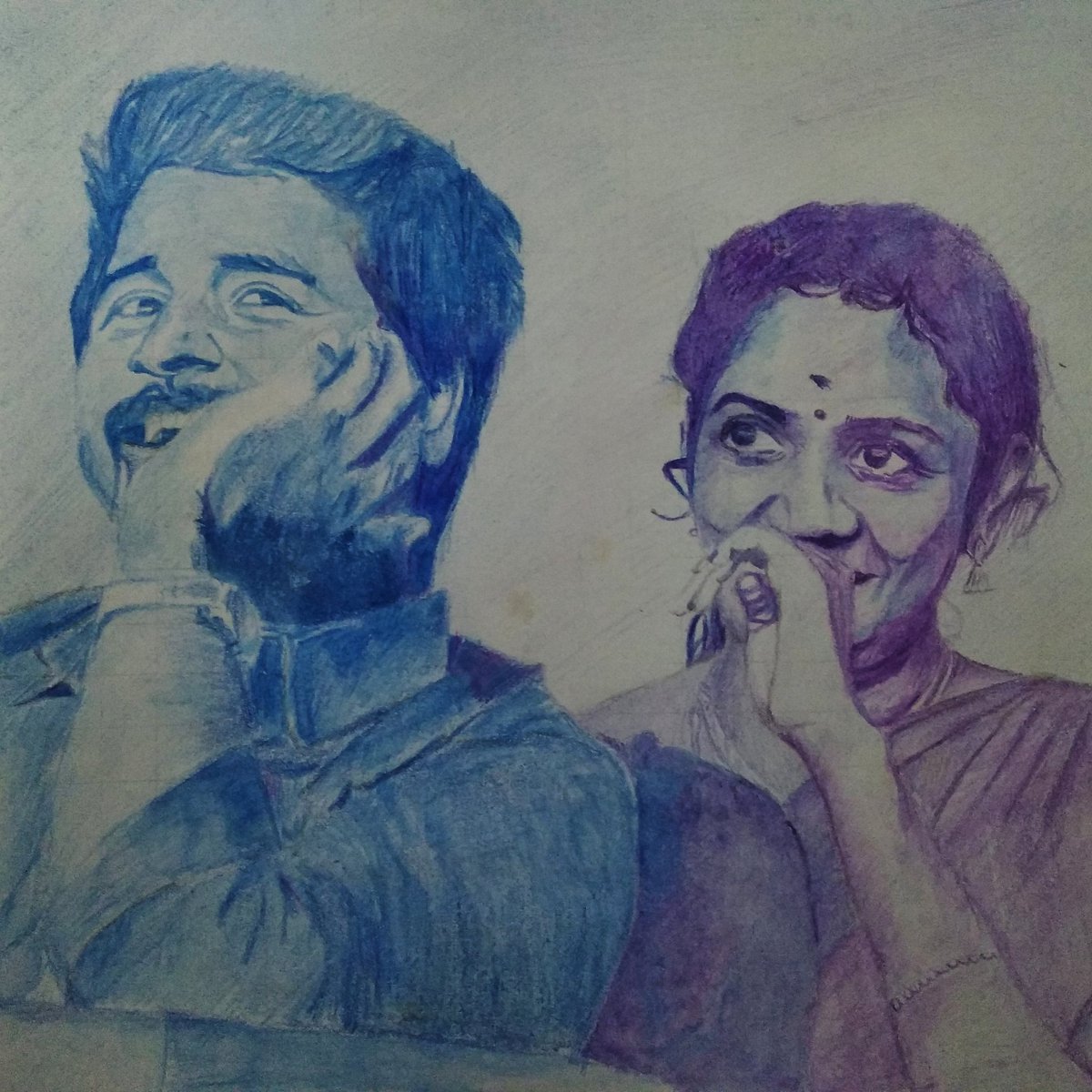Fans arts for cutest couple  @Siva_Kartikeyan annaFirst art:  @AnjanaRasigaiSec art:  @artzzz_passion3rd art also : @artzzz_passion4th  @sksisskn( note : enaku kidacha drawing ithane so don't mistake others)Others anna anni drawing panniruntha just command in my thread 