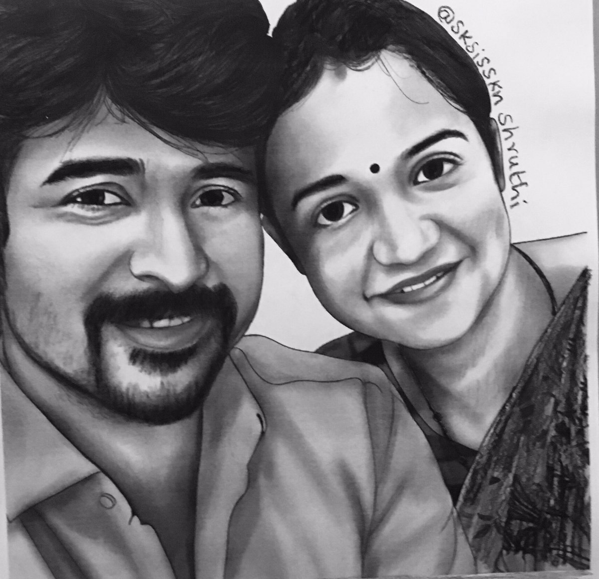 Fans arts for cutest couple  @Siva_Kartikeyan annaFirst art:  @AnjanaRasigaiSec art:  @artzzz_passion3rd art also : @artzzz_passion4th  @sksisskn( note : enaku kidacha drawing ithane so don't mistake others)Others anna anni drawing panniruntha just command in my thread 