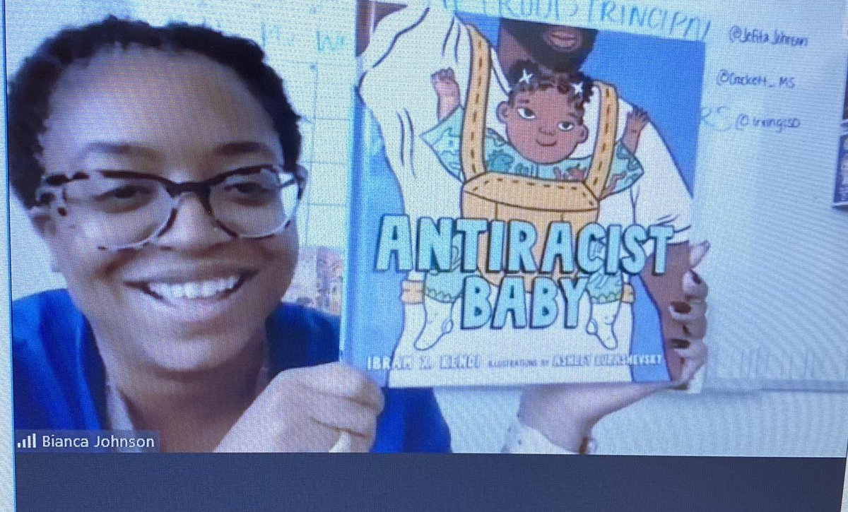 What are YOU reading this Wednesday? Our AMAZING principal @JefitaJohnson read I AM HUMAN: A BOOK OF EMPATHY today! Check out some of the other books that she’s read to our @Crockett_MS family! #IrvingReads #MyIrvingISD #CrockettConnects #IISDGameChangers