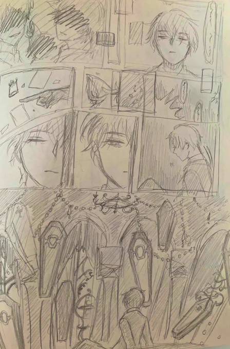 ツイステッドワンダーランド(会話文ほぼ無し)
自分の解釈用に描いたけどとりあえず上げてみるなど。

考えるな!感じろ!! 