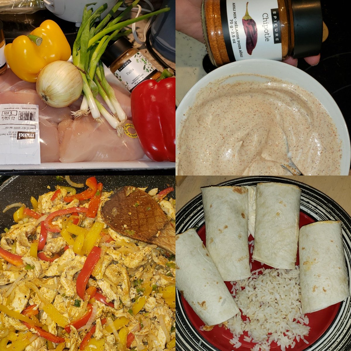 Un pure délice même  mon plus difficile  adoré  fajita  avec l'assaisonnement pour fajita d'épicure.  Vous pouvez en commander  via mon lien  isabellebordeleau.epicure.com/fr-ca/conseill…