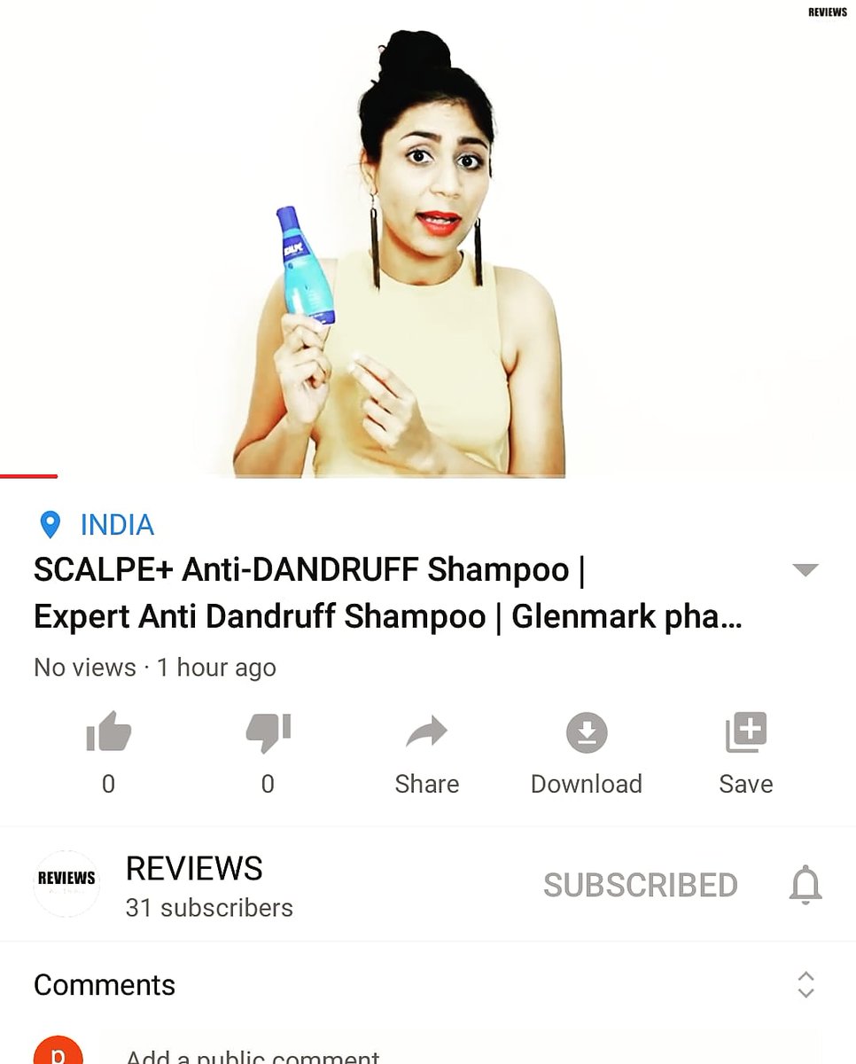 VVIEWFILMS's tweet photo. #newday #newreview unpaid  #unpaidreview  #unsponsored  #usagebasedreviews  #reviewsbyvamikasingh #reviews #scalpe+ #scalpel #glenmarkpharmaceuticals #glenmarkpharma #glenmark #antidandruff #vamikasingh #hair #haircare #haircolor #healthcare #reviewer2 #glenmark https://t.co/615VuAOf4r