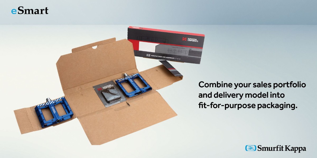 smurfitkappa's tweet photo. Our award winning #eCommerce Pedal Pack for replacement bike pedals was cleverly designed to fit through a letterbox, cutting postal costs and reducing pack volume by 22% versus the old solution. 

#WorldStarWinner #BetterPlanetPackaging https://t.co/s5rOcgkWEj