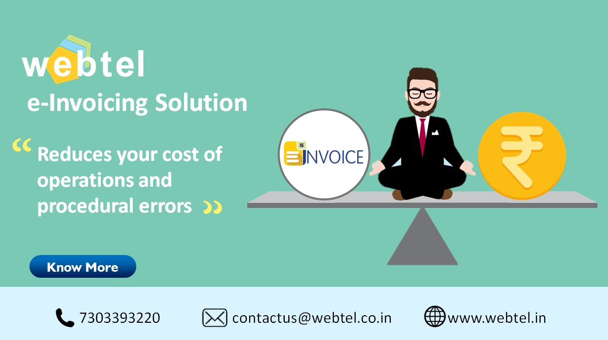 webteldotin's tweet image. Reduce your cost of operations and procedural errors with #Webtel #eInvoicingSolution

Book FREE demo now at &amp;gt;&amp;gt; bit.ly/AskforEInvoici…
.
.

#eInvoicingSoftware #eInvoicing #eInvoice #ERP #ASP #GSP #ASPSolution #GSPSolution #eInvoicingUnderGST #GST #ERPIntegration #GSTSoftware