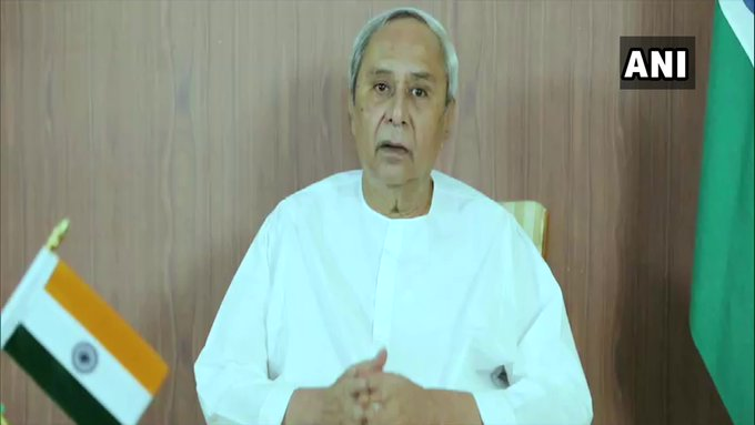 ANI's tweet photo. Odisha CM Naveen Patnaik spoke to Prime Minister Narendra Modi over the telephone today and requested him for postponement of NEET and JEE exams, in view of COVID19 situation and also because many parts of the state are in the grip of flood: CMO, Odisha. (File pics) https://t.co/JXFWFv4p6t