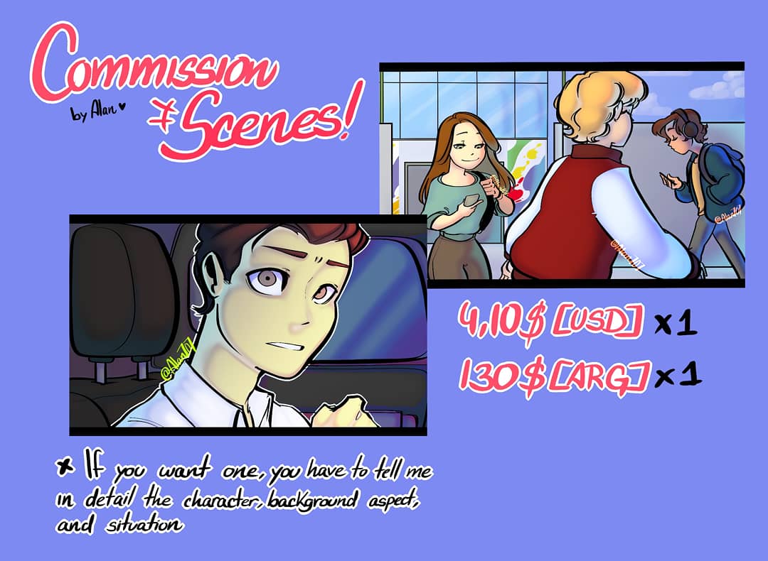 070Rach's tweet photo. Hola se que a nadie le importa pero  como quiero la Wacom One.... Les dejo mis Comissiones 💕💕 el Precio [Arg] es la moneda argentina sorry pero es precio es solo para latinoamérica #commissionsopen #commissionopen #digitalart #drawing #draw https://t.co/vYJyPGPuHS