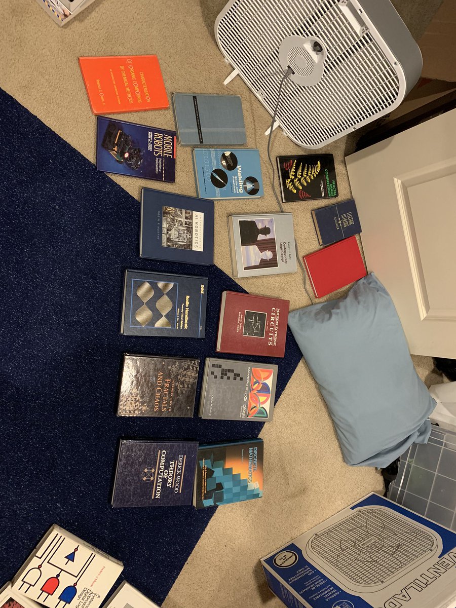 So, I have this problem. I like to collect random textbooks. Most of them are older than me, and probably beyond my skillet to crack open and understand. (Maybe right out off school... But right now? )I don't know what to keep and what to donate.Leaning Keep: