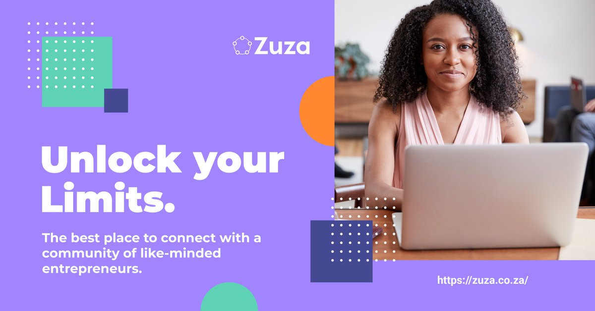 #ZuzaCommunity is your one-stop home for business growth, business advice, business networking, and business meetups. To find out more, visit: zuza.co.za