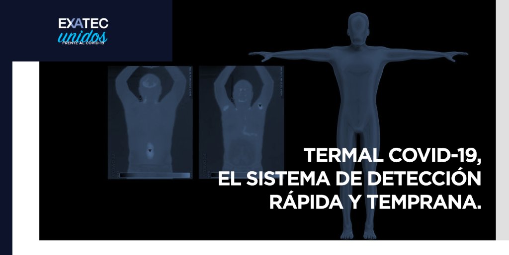 EXATEC's tweet photo. Investigadores de @TecSaludMX y @MIT están desarrollando un sistema para detectar covid a través de cámaras térmicas.
Descubre cómo funcionaría 🤯➡https://t.co/0BtMJV0x1Y https://t.co/FOdIj7BTCO