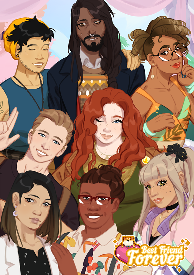 Best Friend Forever 'that dog dating sim' on Twitter "Ahead of full