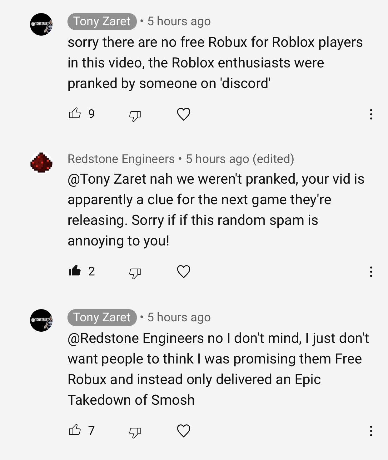Tonyzaret On Twitter There Was A Lot Of Drama On My Youtube Page Today - ink so sorry roblox