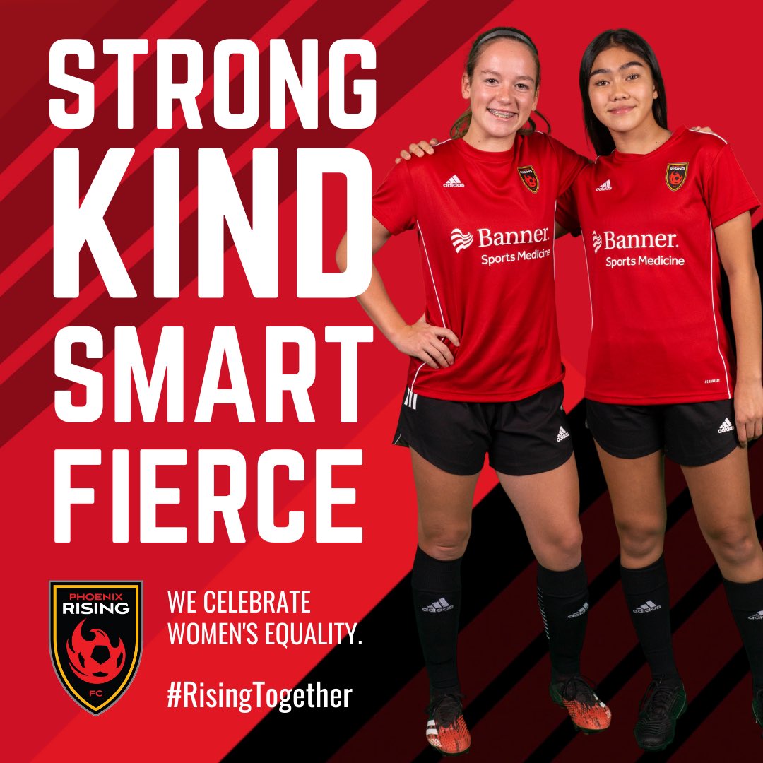 💁🏻‍♀️💁🏽‍♀️💁‍♀️💁🏾‍♀️💁🏼‍♀️ Today is Women’s Equality Day and we are here for it! 💯⚽️🔥
•
You can do anything you set your mind to! 💪👏👊
•
•
⚽️⚽️⚽️⚽️⚽️⚽️⚽️
#risingtogether #uprising #shebelievedshecouldsoshedid #bannerhealth