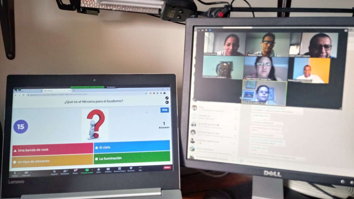 willyfigueroa's tweet photo. En los Laboratorios Pedagógicos para la Innovación Educativa con el Uso de Tecnologia Digital del @CIER_Sur sugerimos #kahoo como uno de los recurso digitales para la evaluación diagnóstica de saberes previos, aquí con profesores de Liceo de los Andes de Buga @GILBERTANDRESC1 https://t.co/8L2vbFqfOg