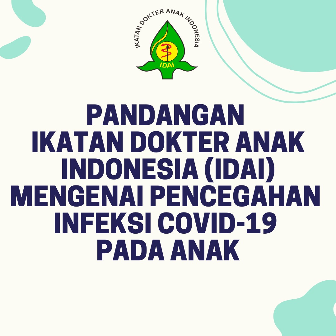 RadioElshinta's tweet photo. Pandangan Ikatan Dokter Anak Indonesia Mengenai Pencegahan Infeksi COVID-19 Pada Anak (1).
Naskah lengkap dapat diunduh disini https://t.co/8bFZ12PCUV
#IDAIStatement
#COVIDPadaAnak
via @idai_tweets
#ElshintaEdisiPagi
https://t.co/0jyp5dqq7h