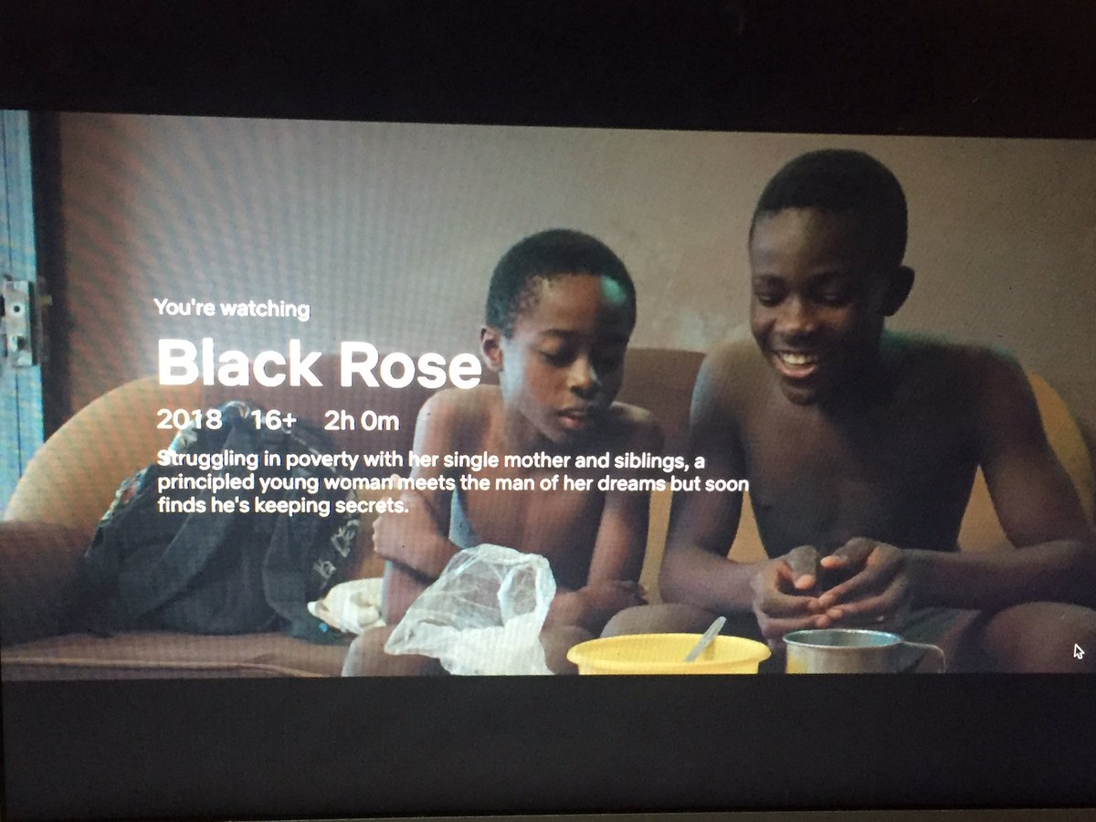 Black Rose🚀🚀🚀🚀🚀 from Coal city to <a href="/Netflix/">Netflix</a> 👑 directed by my high school homie Okechukwu Oku (OracleFilms) 👑👑👑👑👑👑👑 go stream it, support Support!!!