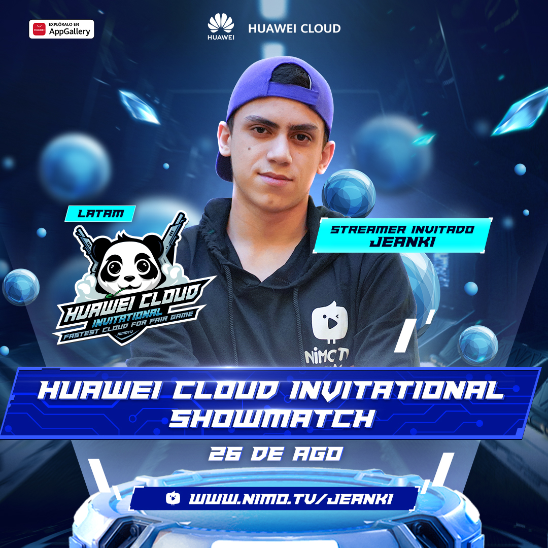 NimoTV_ES's tweet photo. 🎮Tema: Showmatch de @jeankispanki⁠
⁠
🔗Enlace: https://t.co/8SQvMhN0CD⁠

⁠⏰Horario：¡¡Ahora!!⁠
⁠
✅Enlace de actividad: https://t.co/MjhmEIu2pE⁠
⁠
⁠
#HUAWEICLOUDINVITATIONAL #nimotves #HuaweiCloud #Freefire #AppGalleryGames #Huaweipoints https://t.co/Co3CxjsxGp
