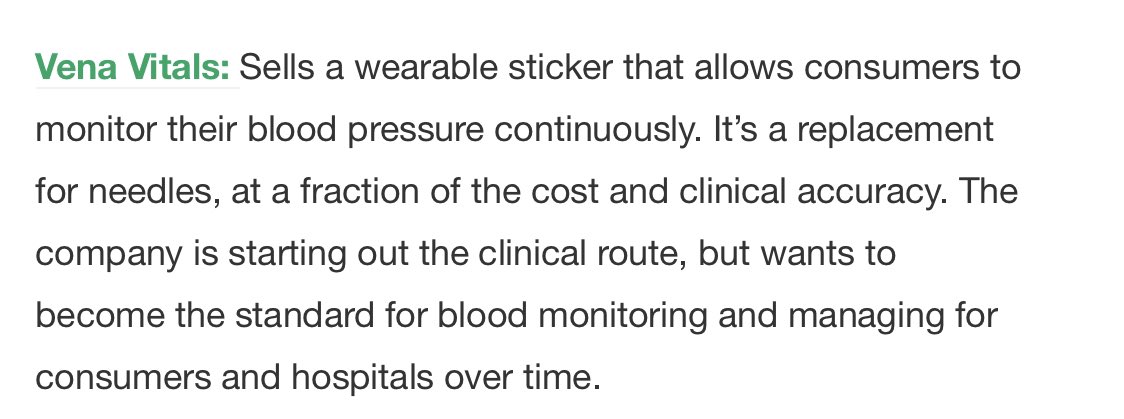 I'm seeing a slight problem here with Vena Vitals's "blood pressure monitoring, only without the needles" pitch.