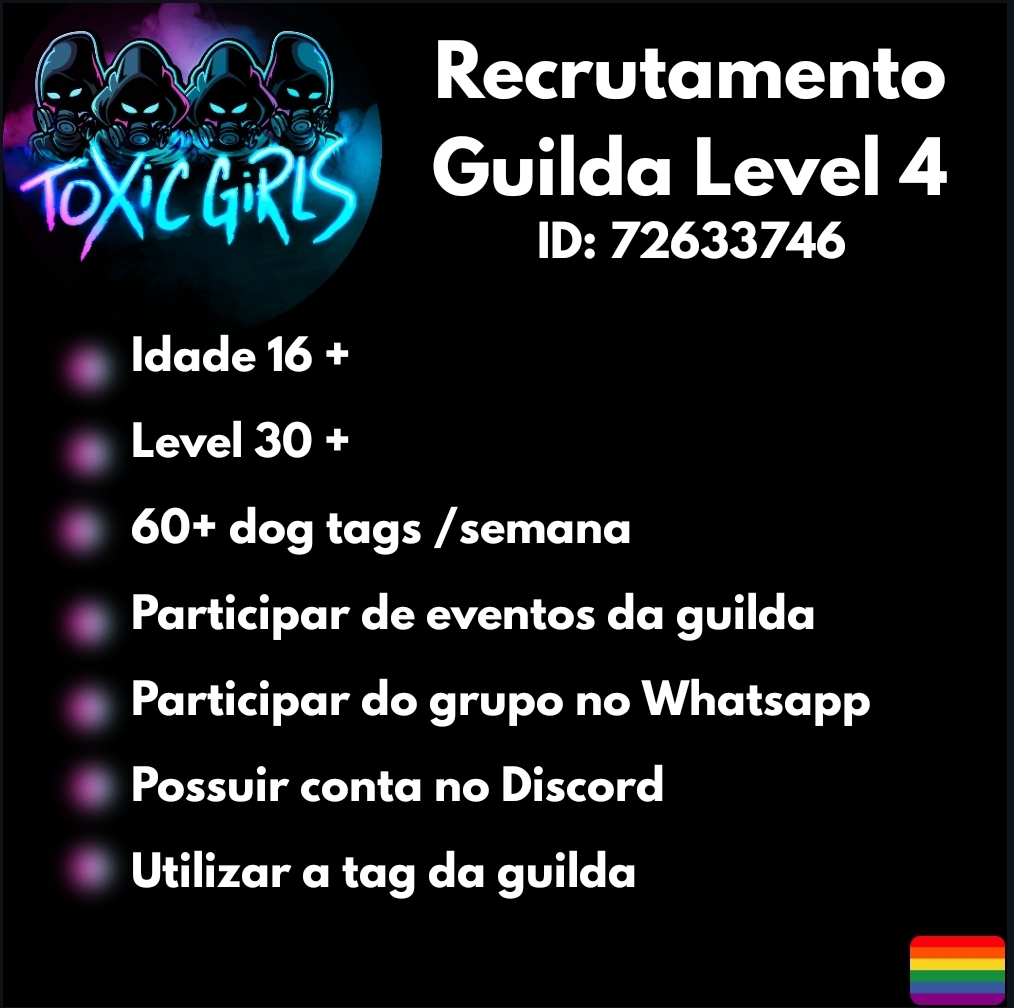 Toxic Girls on X: Recrutamento 🔛✓✓  / X