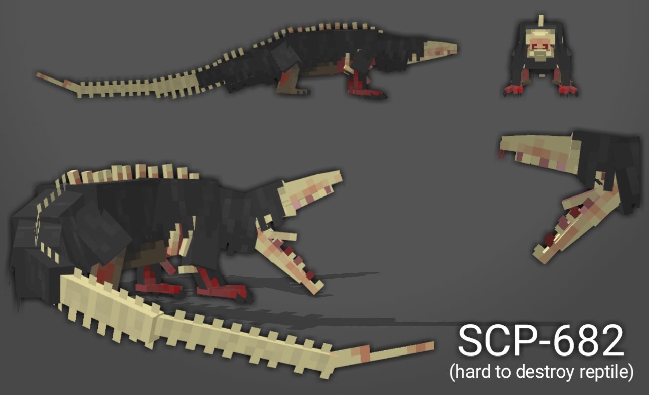 SCP's I made Minecraft Collection