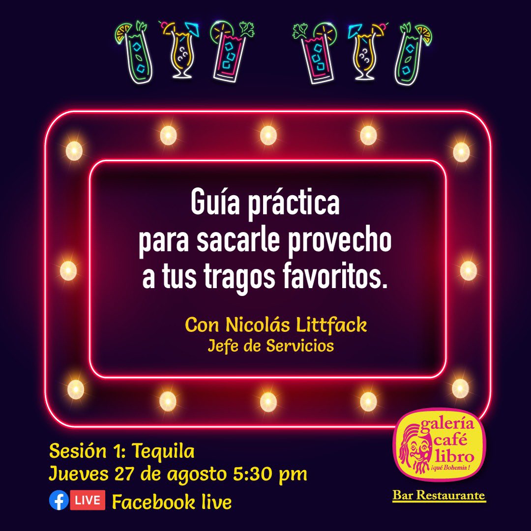 ¡Este jueves en vivo! Aprende a disfrutar 100% el tequila 🧂🍋