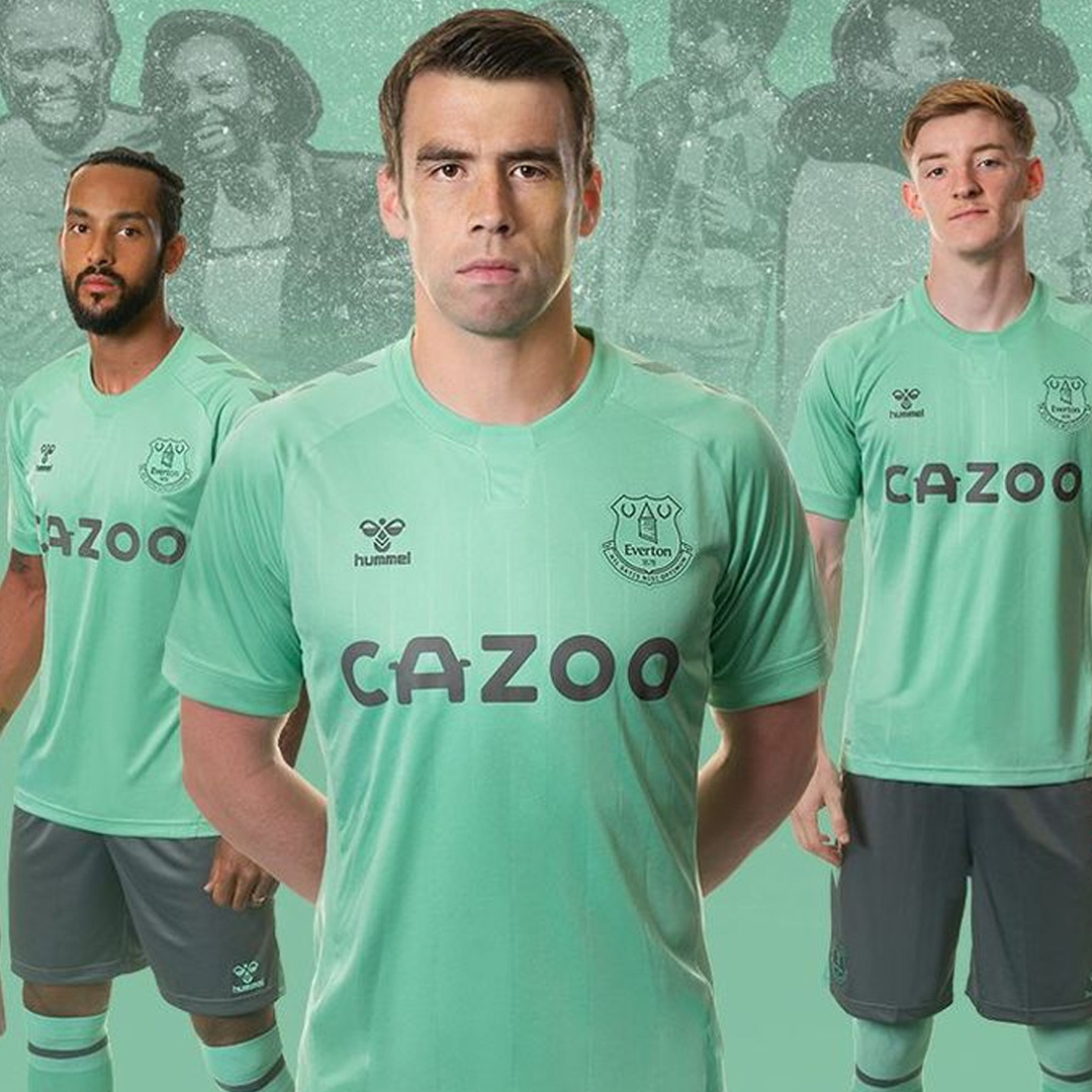 everton's new football kit