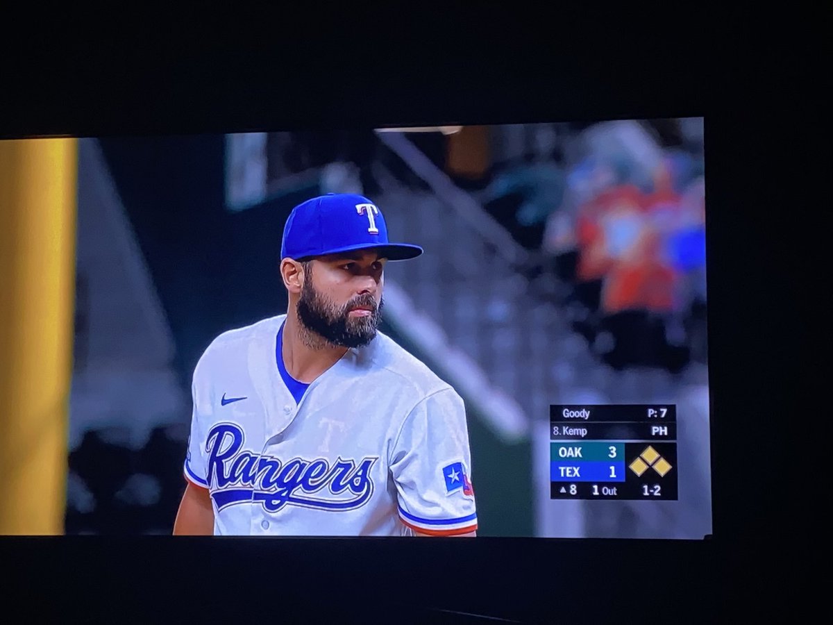 J Chad Harper Sr (@jchadharper) on Twitter photo This guy was locked in tonight. Bases loaded...3 straight strikeouts and now he is #1 in the league for inherited base runners and not allowing them to score. Let’s go big fella!! <a href="/Its_all_Goody41/">Nick Goody</a> <a href="/Rangers/">Texas Rangers</a> This guy was locked in tonight. Bases loaded...3 straight strikeouts and now he is #1 in the league for inherited base runners and not allowing them to score. Let’s go big fella!! <a href="/Its_all_Goody41/">Nick Goody</a> <a href="/Rangers/">Texas Rangers</a>