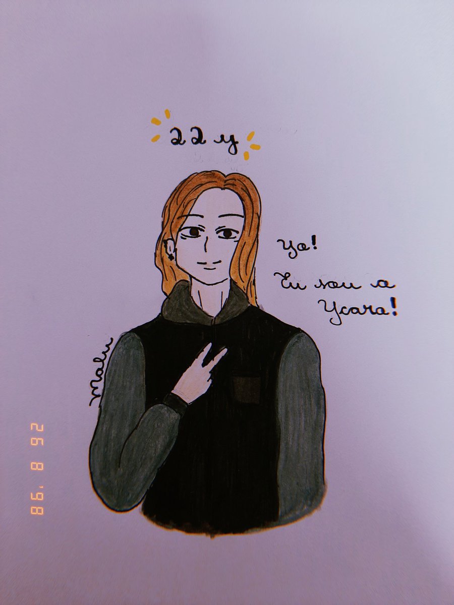 sooslok's tweet photo. @ykuuro 
feliz aniversário! 
fiz um desenho pra vc, espero que goste   c: 

ps: mals aí pela mão estranha. https://t.co/pe0HwgDlgX