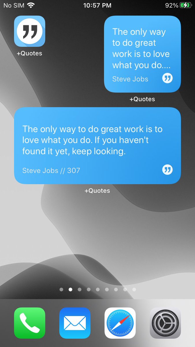 DanielStormApps's tweet image. Pushing some SwiftUI to production sooner than I anticipated #WidgetKit