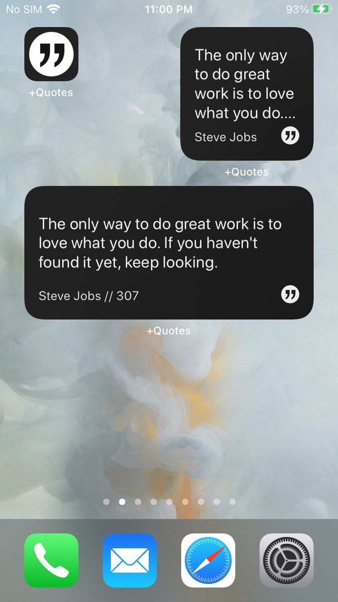 DanielStormApps's tweet image. Pushing some SwiftUI to production sooner than I anticipated #WidgetKit