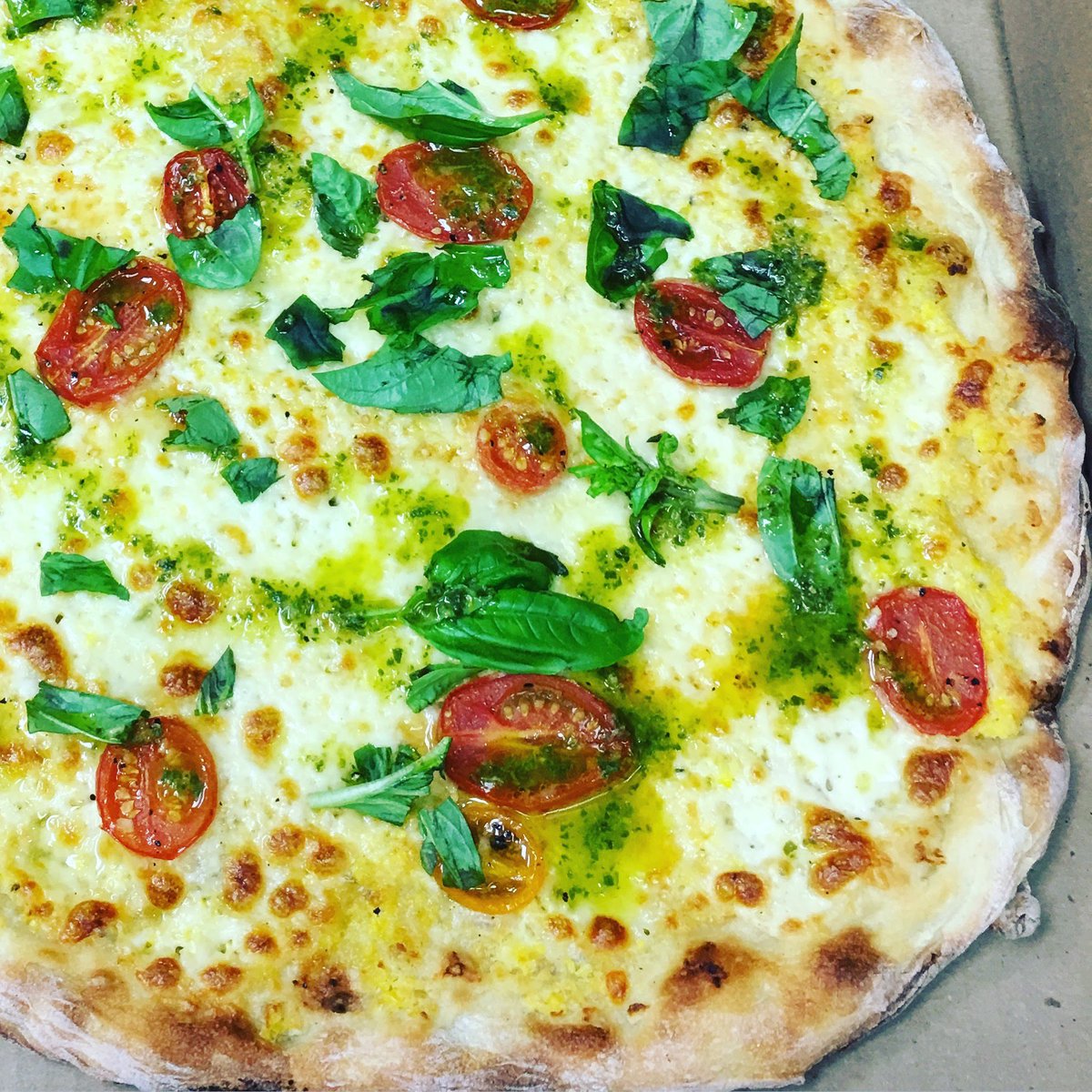 Roasted corn pizza this weekend! Preorder yours via text at 416-990-8034!