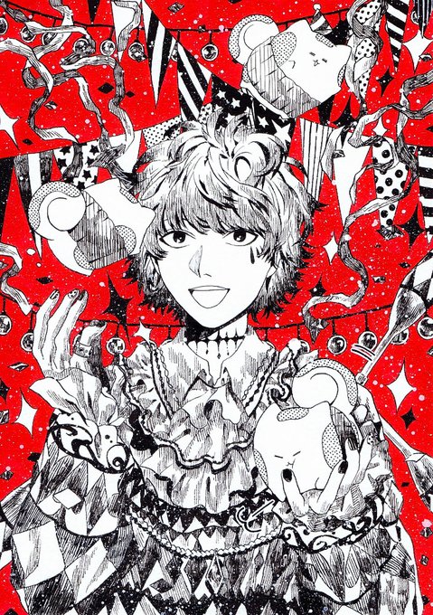 5月に描いたイラストで、ペン入れの練習を…!とモノクロ微妙にカラー…?なイラストにしてみました!ピンクの女の子は以前描いたキャラクターの中から選びました?
#絵描きさんとつながりたい 
#創作クラスタさんと繋がりたい 