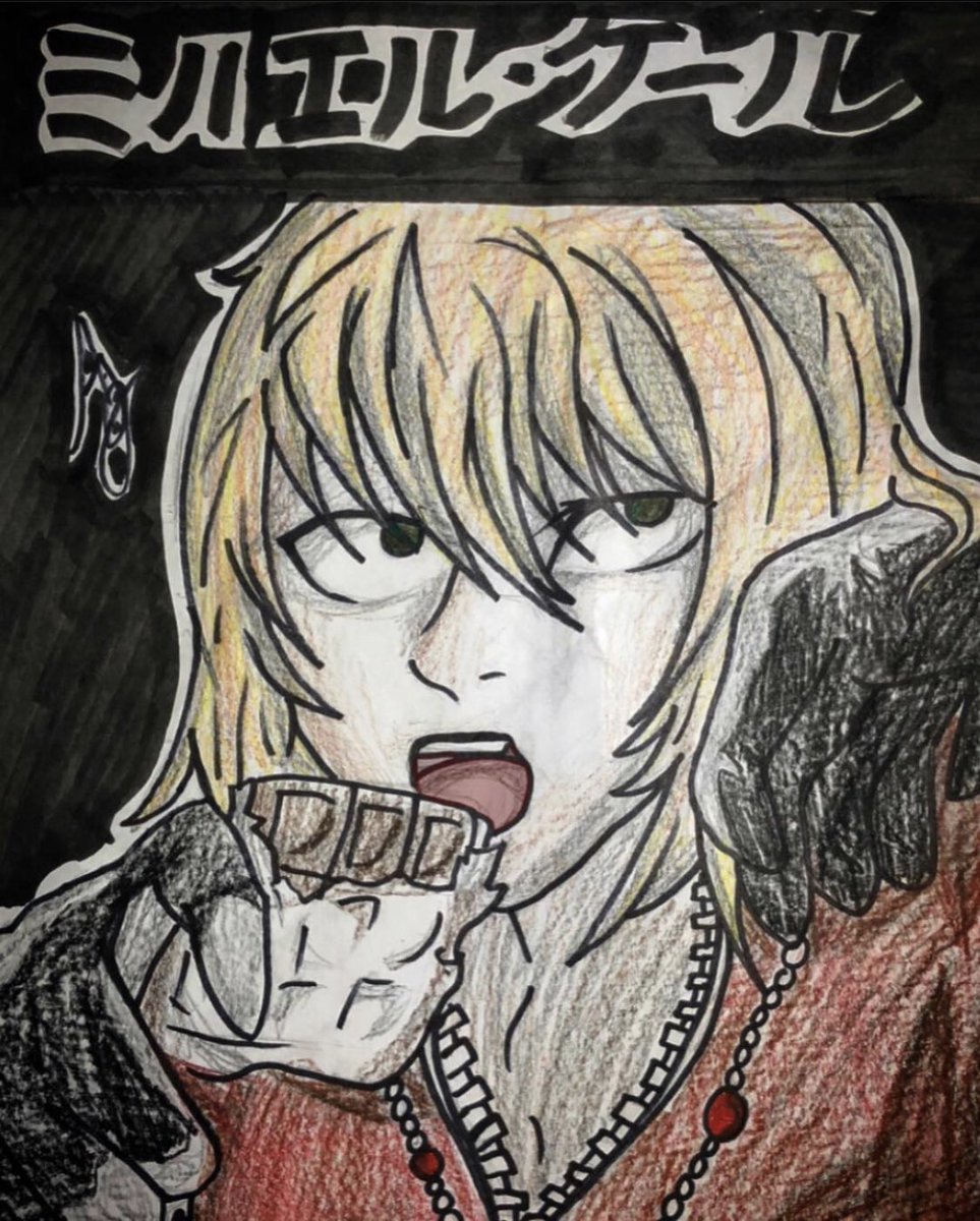 _Accomplice404_'s tweet photo. I drew this November 19th of 2018, I hope you enjoy!!! #mello #mihaelkeehl #Mellofanart #mellodeathnote #deathnotemello #deathnote #deathnotefanart #anime #imperfect #nerd #nerdgirl #nerdygirl #animedrawing #animefanart #drawing #fanart https://t.co/HskJiZQIY8