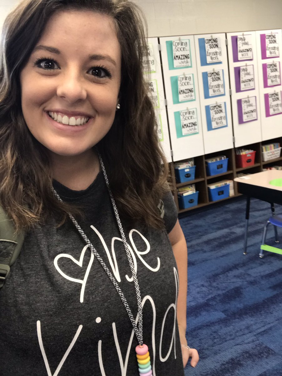 Rettig2nd's tweet photo. I can hardly sleep!!! 😴 I am so excited for the first day of school! I can’t wait to see Group A’s smiling faces tomorrow! Sleep tight generals!! 💙 https://t.co/ZbaBiWVChb
