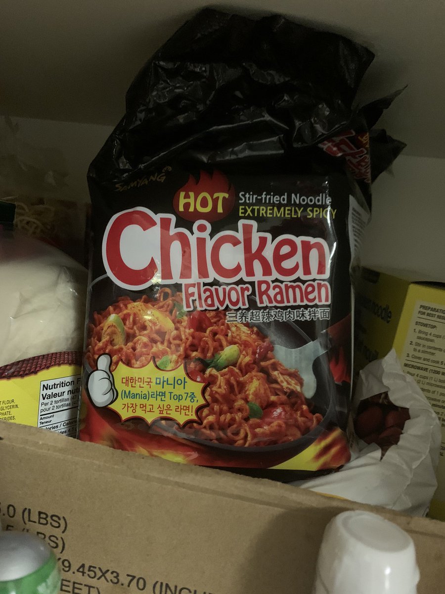 Okay guys I dare ya to spread the word but if I get 5 subs in the next week or 2 I’ll eat one of these hot Korean chicken noodles these were never opened 🥵🥵🥵🥵🥵🤯🤯🤯🤯🔥🔥🔥🔥