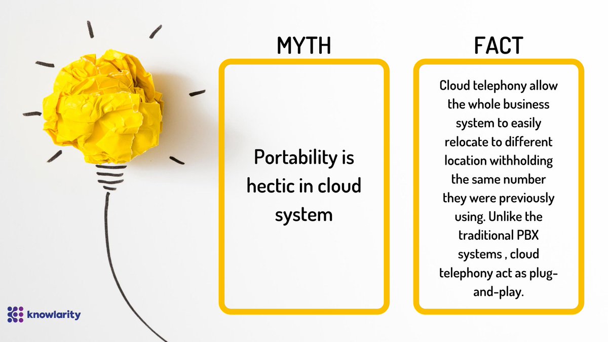 knowlarity's tweet image. To know more
Visit: knowlarity.com
#FactCheck #MythAndFact #WrongRight #CloudTelephony