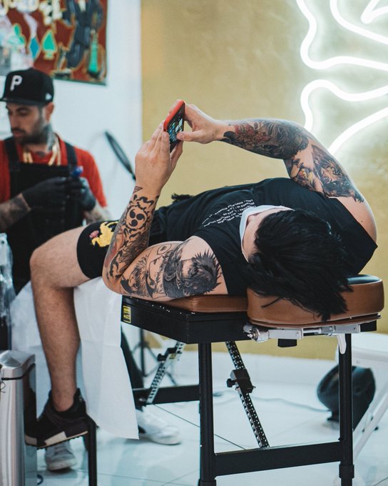 Tattoo day https://t.co/V8JaHRyhxf