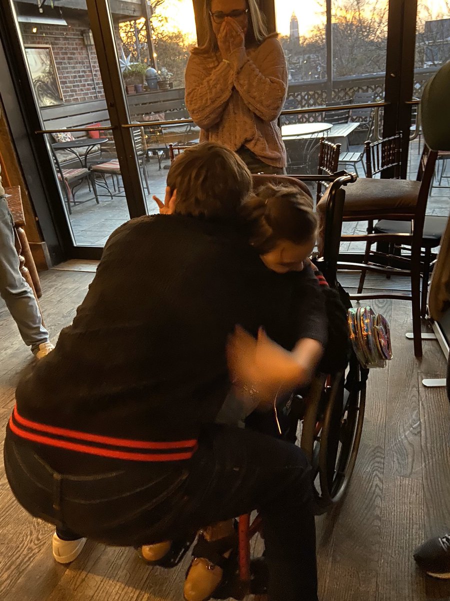 donated 10,000 to a fan with cerebral palsy