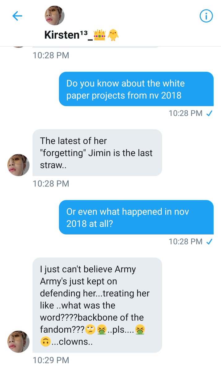 WARNING  DO NOT GO HARASS THE SOLO STAN, IGNORE AND IF YOU WANT YOU CAN BLOCK BUT DONT ENGAGE AND OR HARASS THEM. without further ado I give you     ARMY VS SOLO STAN AKA IN THE ABSENCE OF A BRAINOur stan slid into my DM like so and in the me fashion I had to  
